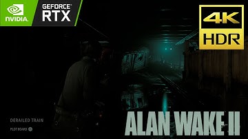Deeper into the Dark Place | Alan Wake 2 RTX Path Tracing 4K HDR