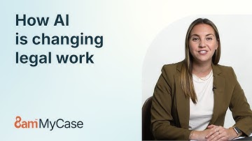 How AI is changing legal work