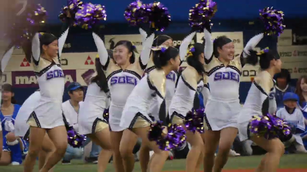 2017.4.5 横浜創英高等学校 バトン部BRIGHTSによるダンス