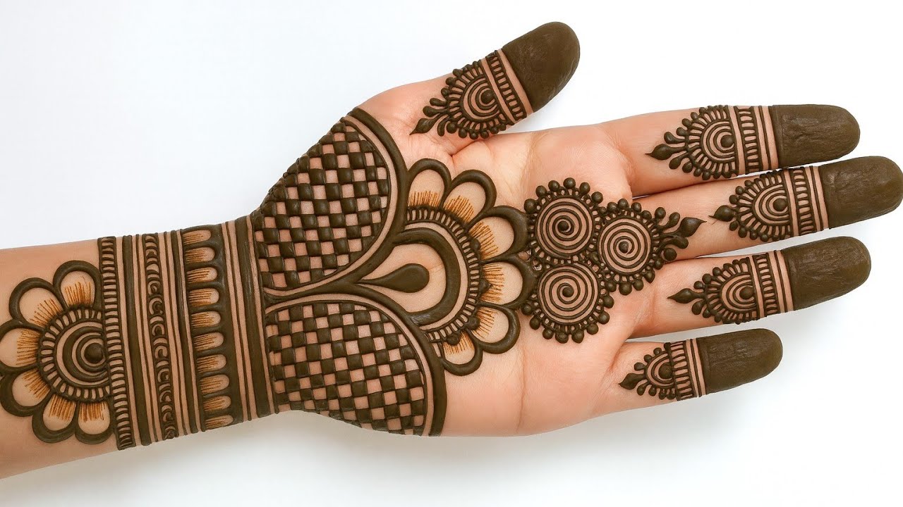 Diwali Special Stylish Simple Front Hand Mehndi Design |Easy & Beautiful Mehndi for Beginners