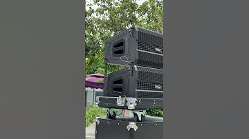 Loa array 30 P102 và sub đơn P18 của PSD tuy rằng hơi thiếu sub mà cũng rất đẹp. #loa #p102 #p18