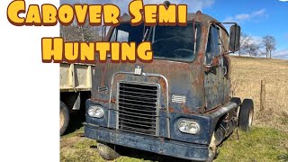On the hunt for Cabover semi trucks
