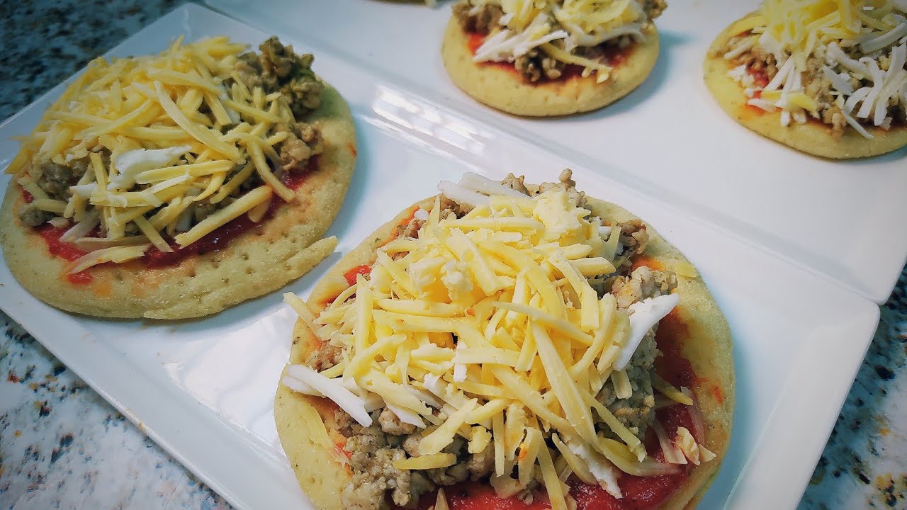 ميني بيتزا 🍕من أروع و ألذ وأسهل طريقة👌😋 ،