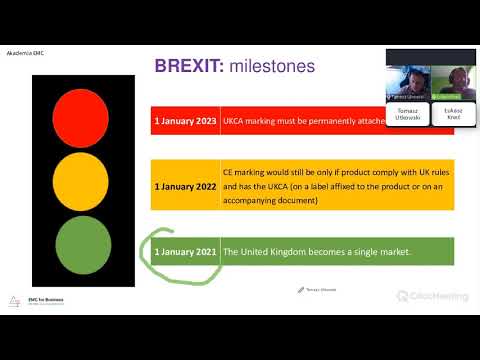 19/20 Webinar EMC - Brexit - Ocena zgodności