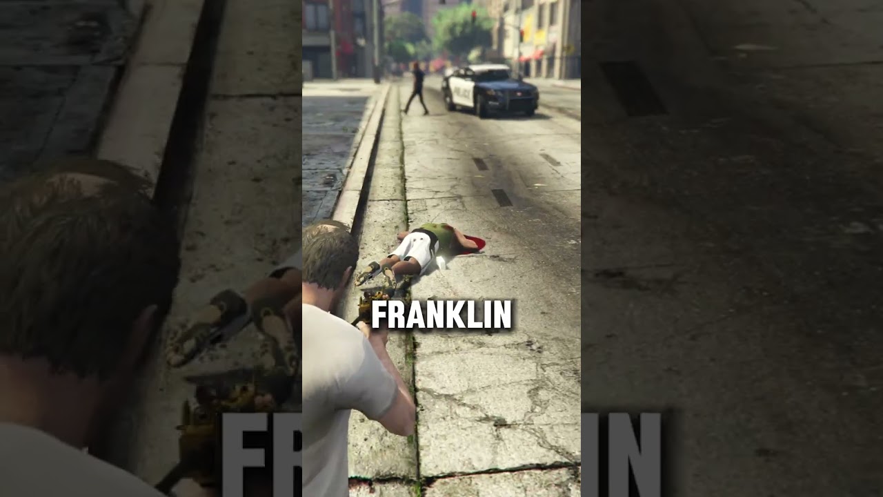 If You Switch Character Right After hitting a Cop In GTA5