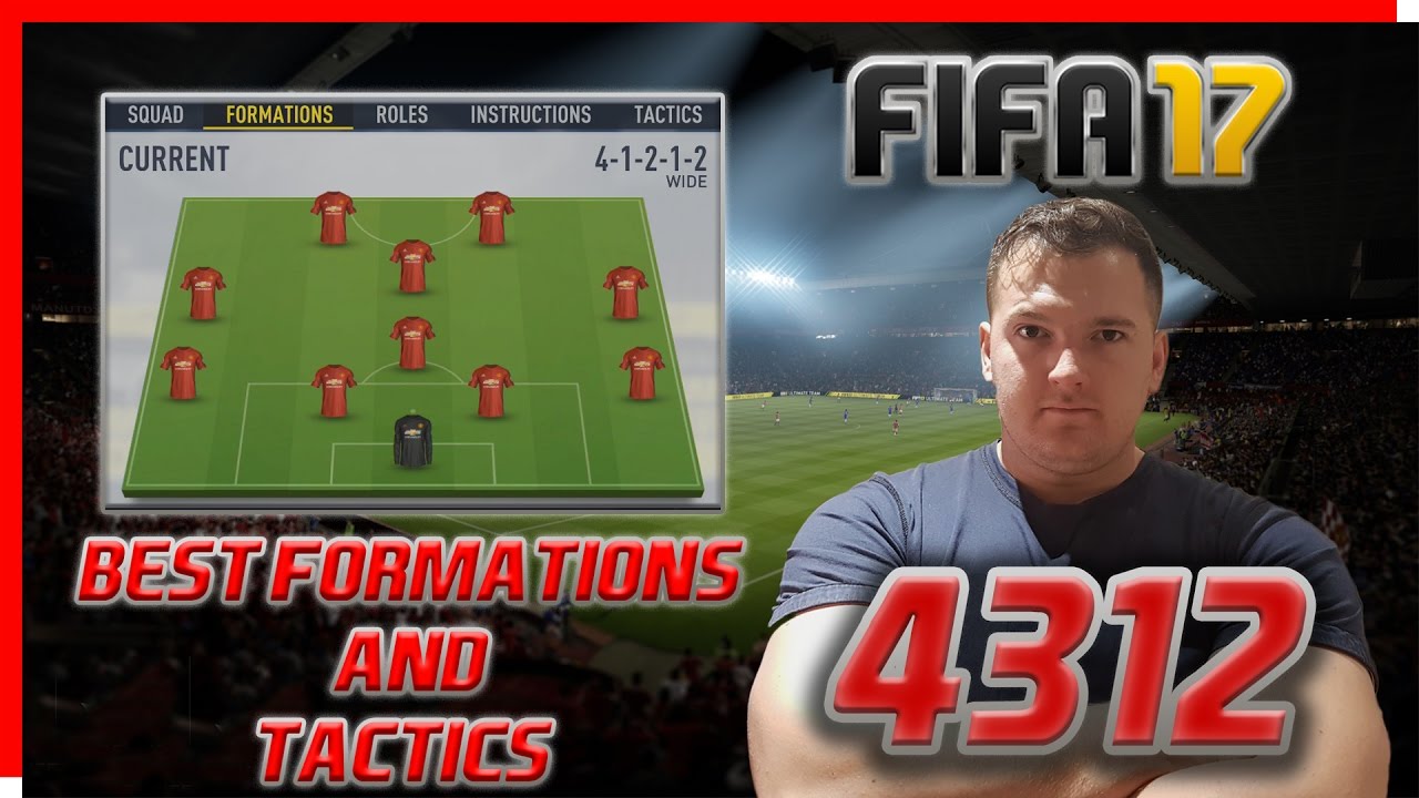 FIFA 17 Best Formations And Tactics Tutorial | 4-3-1-2