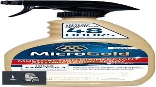 MicroGold Multi Action Disinfectant Antimicrobial Spray Tested and Proven Effective to Kill