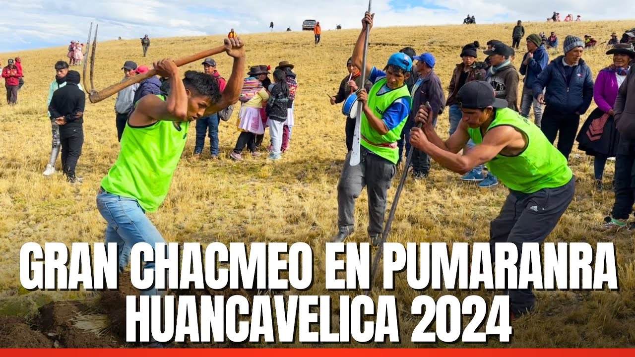GRAN CHACMEO EN PUMARANRA HUANCAVELICA 2024 en 4K