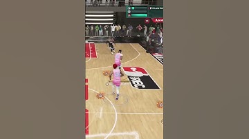 NBA 2k23 bounce pass alley oop back to back 😈