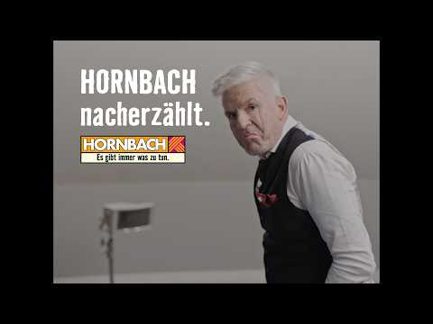 HORNBACH retells: Heinz Strunk and the walnut.