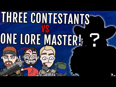 A Halo Quiz but it's a 3v1 - Completely Unbeatable Lore Masters