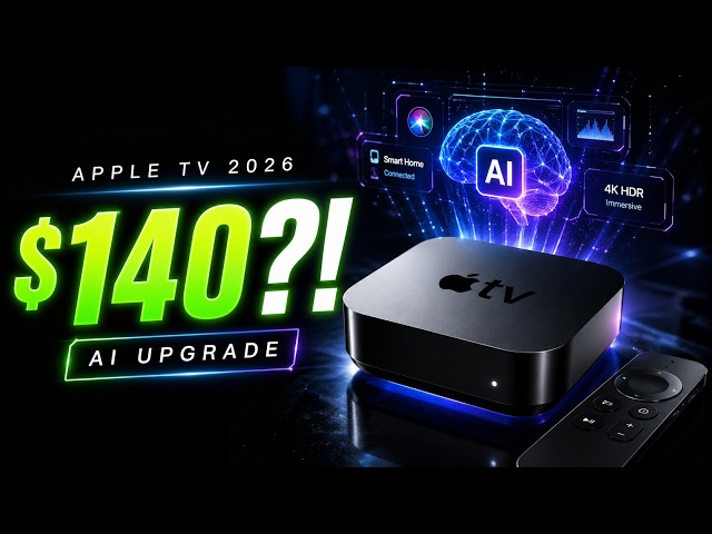 New Apple TV 4K 2026: Leaked Specs | Apple Confirms $140 Final