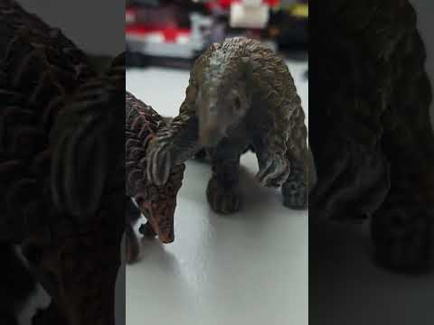 천산갑 미니 피규어 2종 괴물래습 중국괴수영화