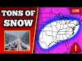 Urgent Winter Storm Update - HUGE SNOW INCREASE &amp; Ice Storm Coming - Live Update