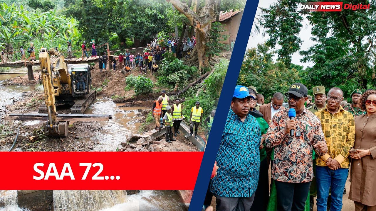 SAA 72 ZATOLEWA NA ULEGA MAWASILIANO DARAJA LA GONJA MPIRANI YAREJEE