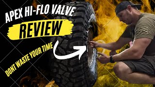 Review: APEX Hi Flow Air Chuck. DONT WASTE YOUR TIME........ Airing Up