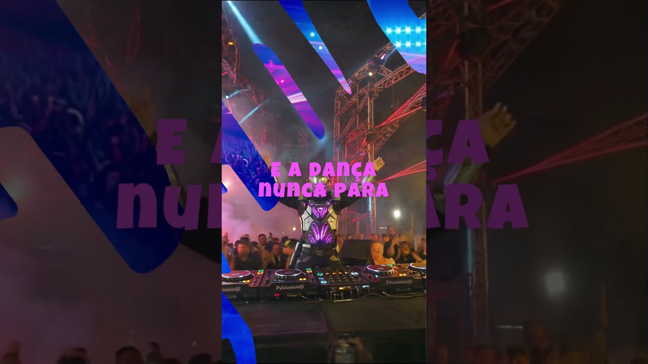 House Sound | Palco Holográfico EDM/Trap 🟣🔵 