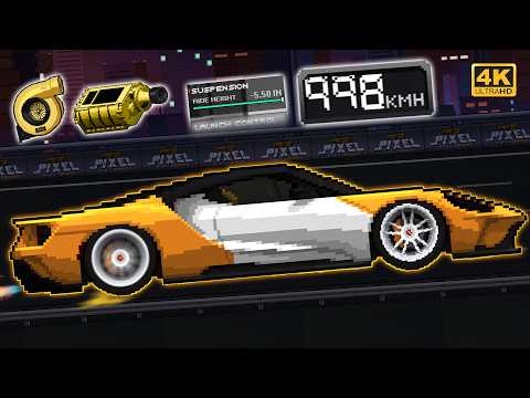 McLaren F1 GTR Longtail in Pixel Car Racer