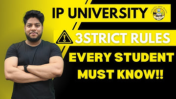 GGSIPU 3 STRICT RULES EVERY STUDENT MUST KNOW!!MIGRATION PROCESS IN IP UNIVERSITY|HIGHER EDUCATION