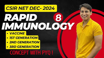 CSIR NET DEC 2024 IMMUNOLOGY | VACCINE IMMUNOLOGY | CSIR NET DEC 2024 LIFE SCIENCE BY PARAM SIR
