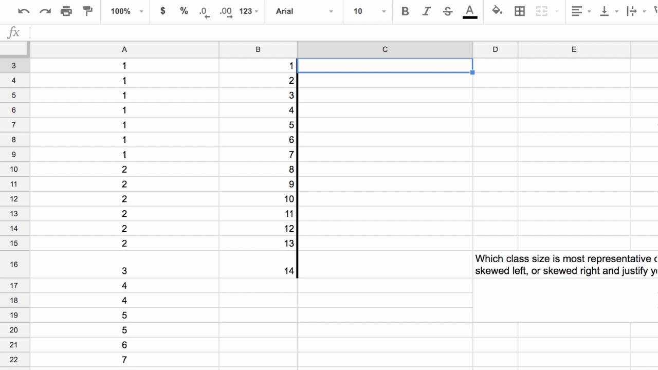 Google Sheets Stem Plot Example - YouTube
