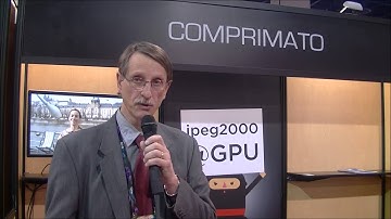 NAB 2014 - Comprimato Shows GPU based JPEG 2000 Encoding Solution