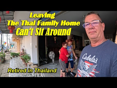 Leaving The Thai Family Home. Not My Idea! Korat, Thailand