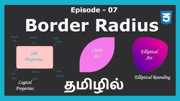CSS Border Radius in Tamil | Front End Dev Series | Episode 07