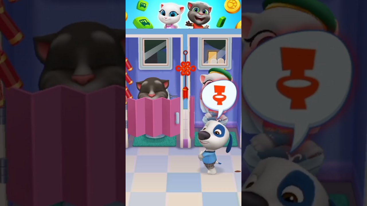 My talking tom friends ☺️ 