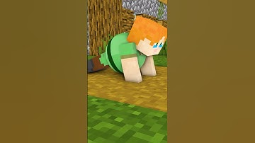 Alex Girl Revenge Villager - minecraft atnimation #shorts