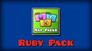 Geometry Dash – Map Packs #11 Ruby Pack (All 3 Levels) #53