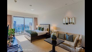 Inside a Prestigious Studio in The Address Dubai Marina