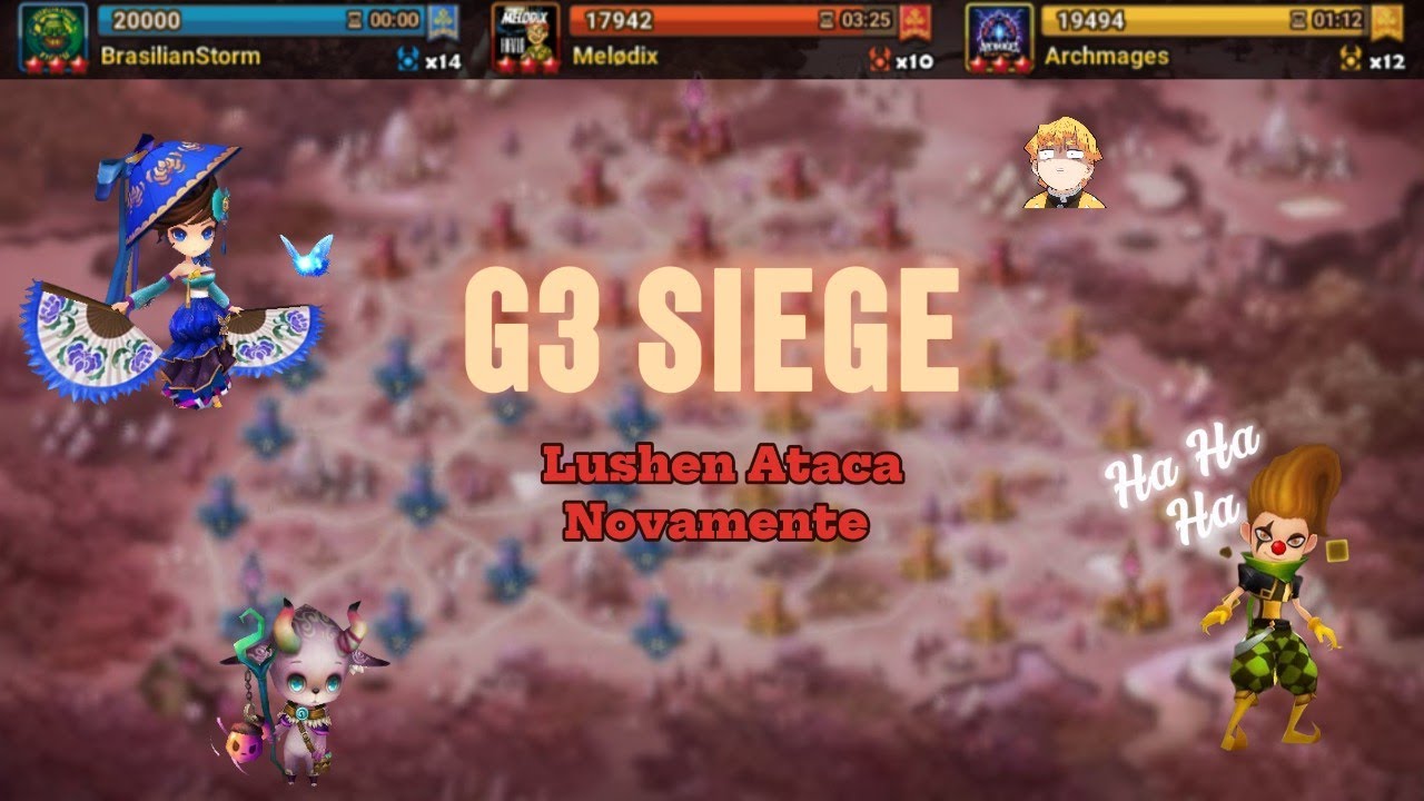 G3 SIEGE - 1 win - BrasilianStorm vs Melødix vs Archmages