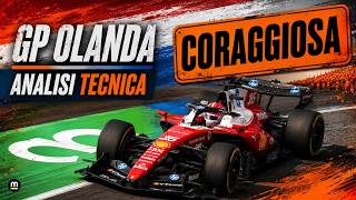 Una FERRARI CORAGGIOSA vuole SFIDARE ANTONELLI - Analisi Tecnica F1 GP Olanda
