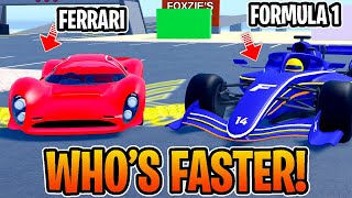 New Limited Ferrari Faster Than A Formula 1 Car?