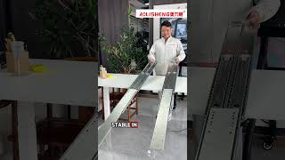 400KG Heavy Load Smooth Slide Rail #aolisheng #drawerslide #sourcefactory