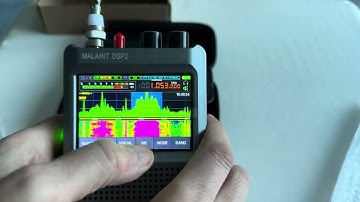 Malahit DSP2 portable SDR receiver: unboxing and a brief overview of features