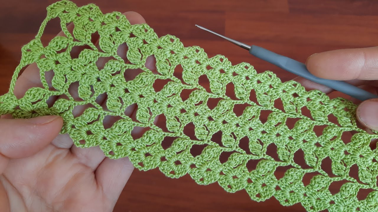 Wonderful 😍 floral crochet knitting pattern lace making, stepbystep