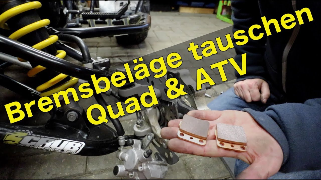 QUAD Bremsklötze Bremsbeläge Bremsen Adly ATV 300 HA 
