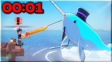 Can I Catch EVERY APEX FISH In ONLY 1 HOUR In Fisch!