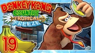 DONKEY KONG COUNTRY: TROPICAL FREEZE 🍌 #19: The ultimate Frozen rocket barrel experience screenshot 4