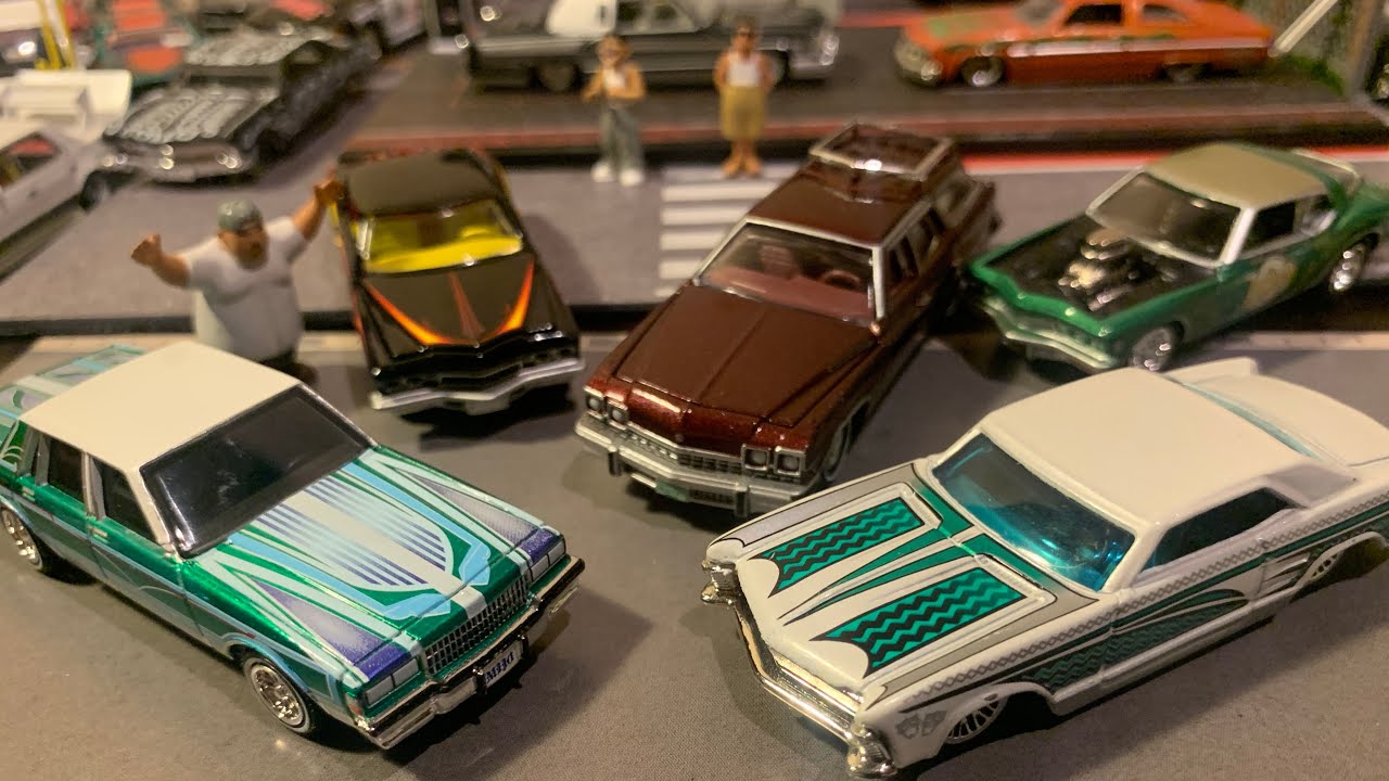 ホットウィール ローライダー 10台セット インパラ キャデラック リビエラ 他 ホットウィール RLC限定 1964 シェビー インパラ Chevy Impala