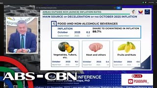 Live Philippine Statistics Authority Holds Press Briefing November 5
