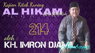 Kajian Kitab Kuning AL HIKAM oleh KH. IMRON JAMIL (214)