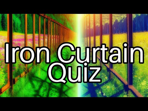 🔍 Test Your Knowledge: Iron Curtain Secrets Revealed! Cold War Quiz ...