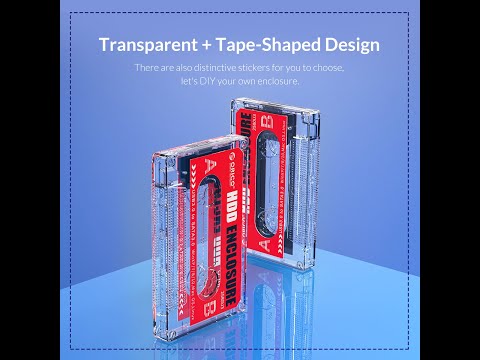 Orico 2.5" 'Cassette' HDD Enclosure Unboxing (Model: 2580U3)