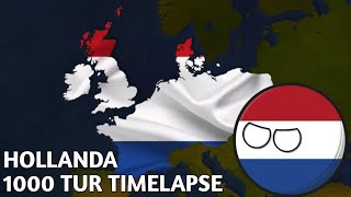 HOLLANDA 1000 TUR TIMELAPSE - AGE OF HİSTORY 2 screenshot 5