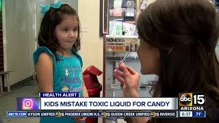 Liquid nicotine packets: US warns of resemblance to juice boxes, candy