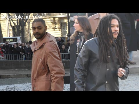 Kano & Luka Sabbat – Hermès Menswear Fall/Winter fashion show in Paris – 20.01.2024