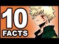 Top 10 Katsuki Bakugo Facts You Didn't Know! (My Hero Academia / Boku no Hero Academia Bakugou)